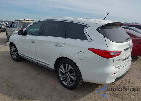 2013 Infiniti Jx35 z USA, uszkodzony, nr VIN 5N1AL0MN3DC310094